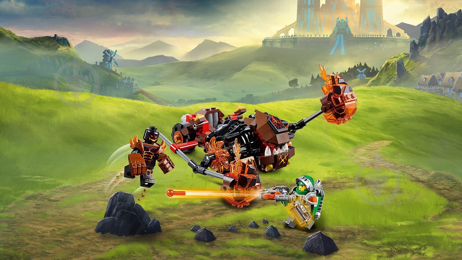 ᐉ Конструктор LEGO Nexo Knights Лавинный разрушитель Молтора