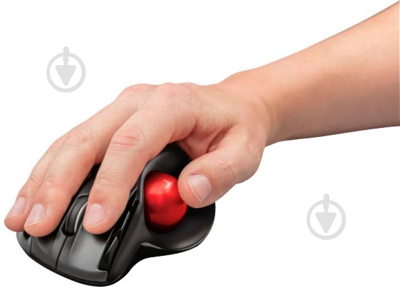 Мышь Trust Sferia Wirless Trackball black (23121) - фото 5