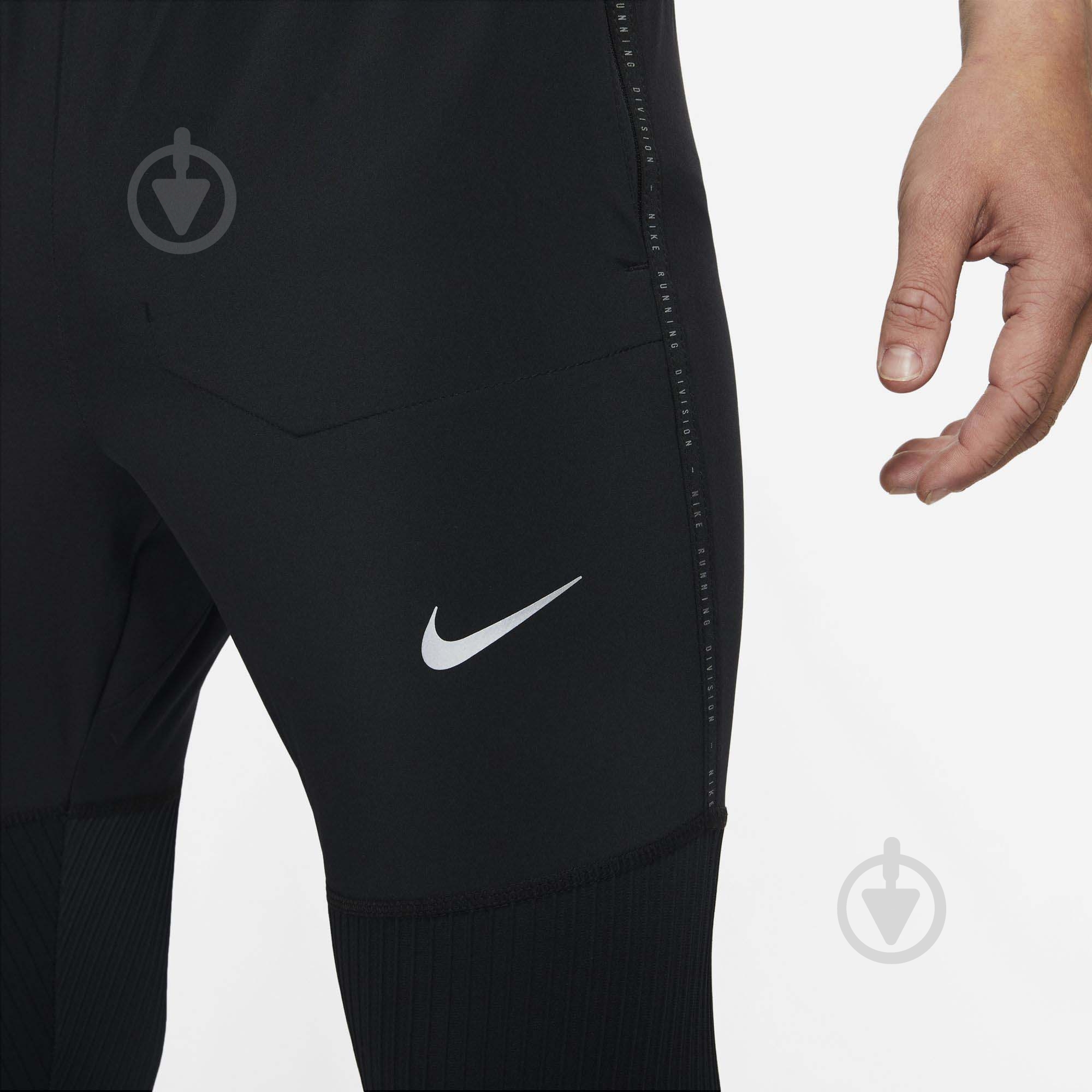 Штани Nike M NK DF RUN DVN PHNM ELT HYB DD4878-010 р. S чорний - фото 4 Штани Nike M NK DF RUN DVN PHNM ELT HYB DD4878-010 р. S чорний - фото 4