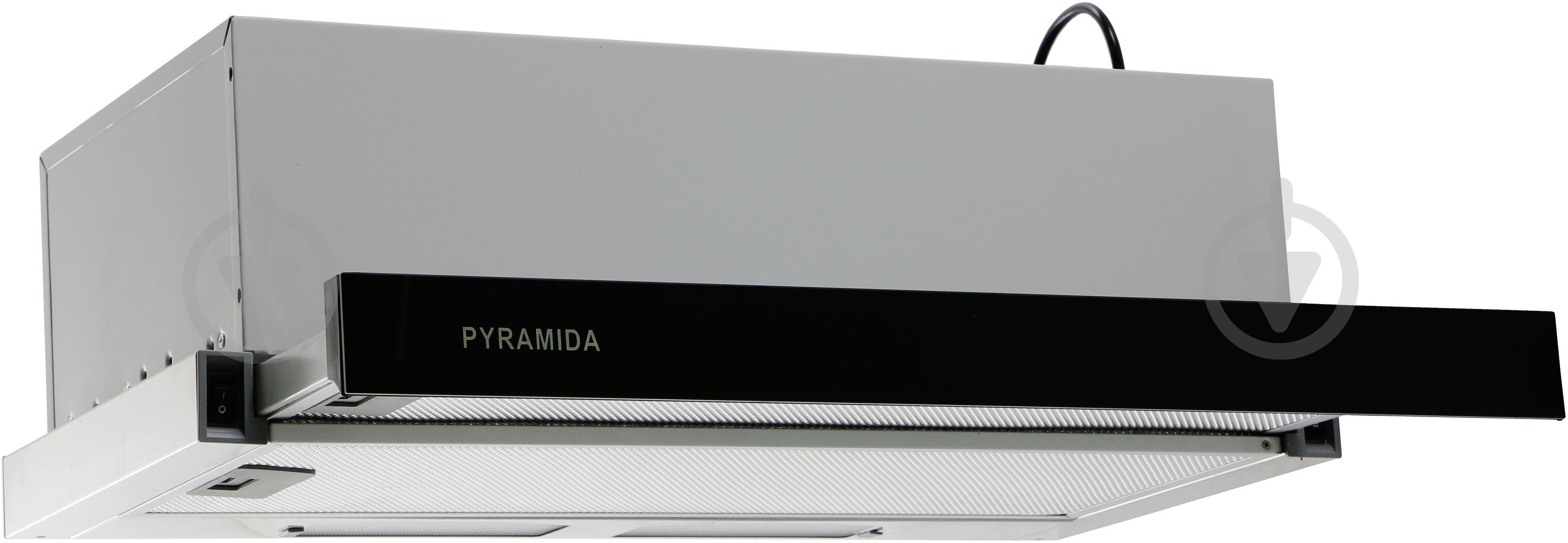 Витяжка Pyramida TL 60 FG IX BL - фото 2 Витяжка Pyramida TL 60 FG IX BL - фото 2