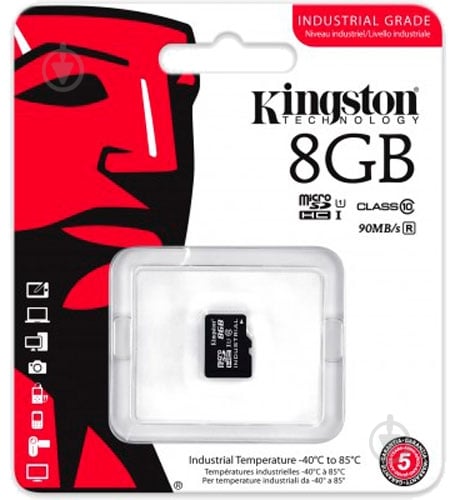 Карта памяти Kingston microSD 8 ГБ Class 10 (SDCIT/8GBSP) UHS-I U1 - фото 3