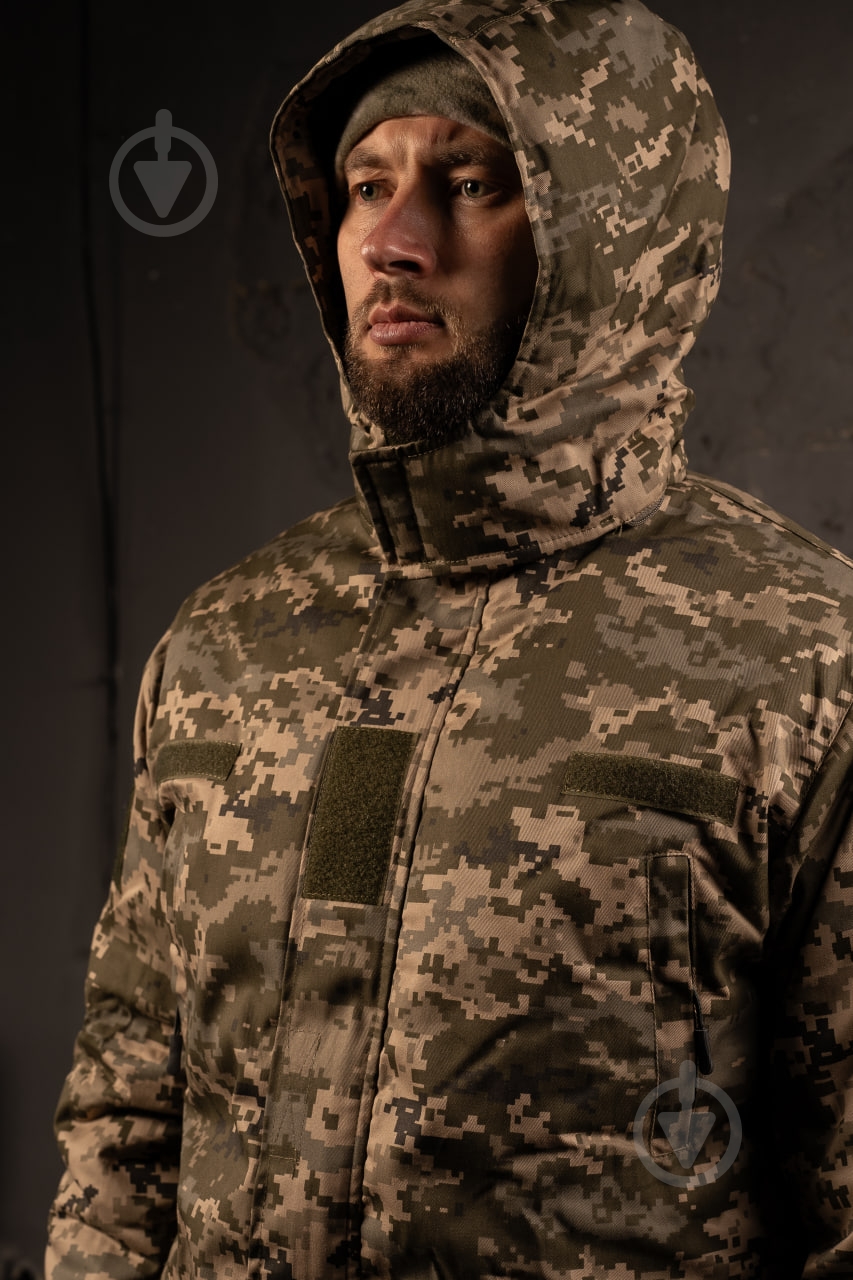 Куртка полевая мужская зимняя LOGOS-Tac 58р 04-07-00-0006 р.3XL пиксель - фото 2