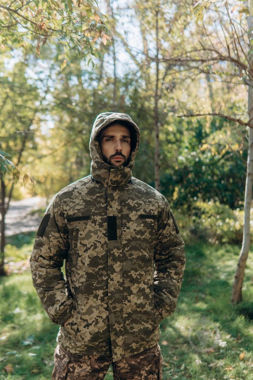 Куртка полевая мужская зимняя LOGOS-Tac 58р 04-07-00-0006 р.3XL пиксель - фото 17