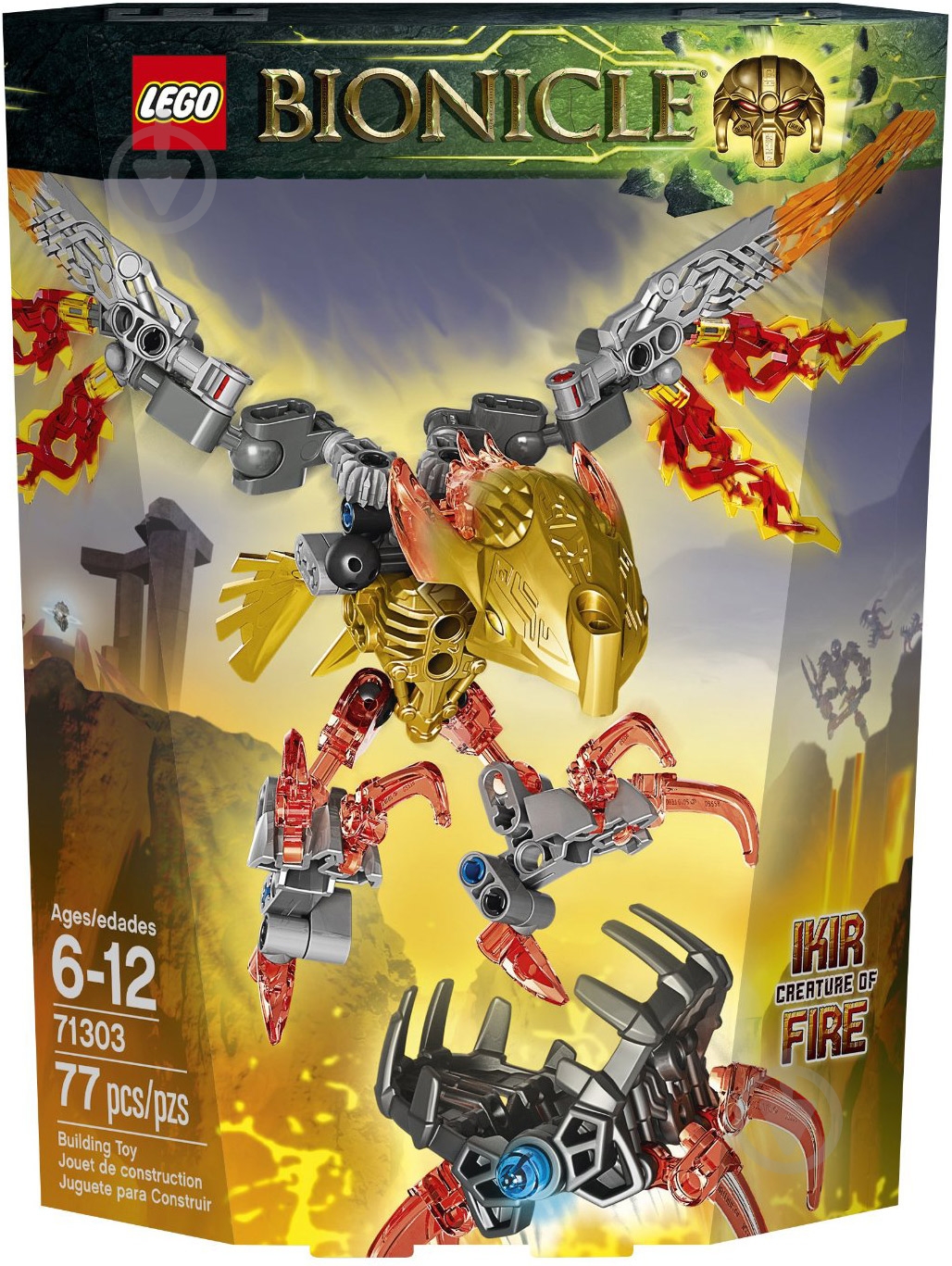 Конструктор LEGO Bionicle Существо Огня Икир 71303 - фото 1