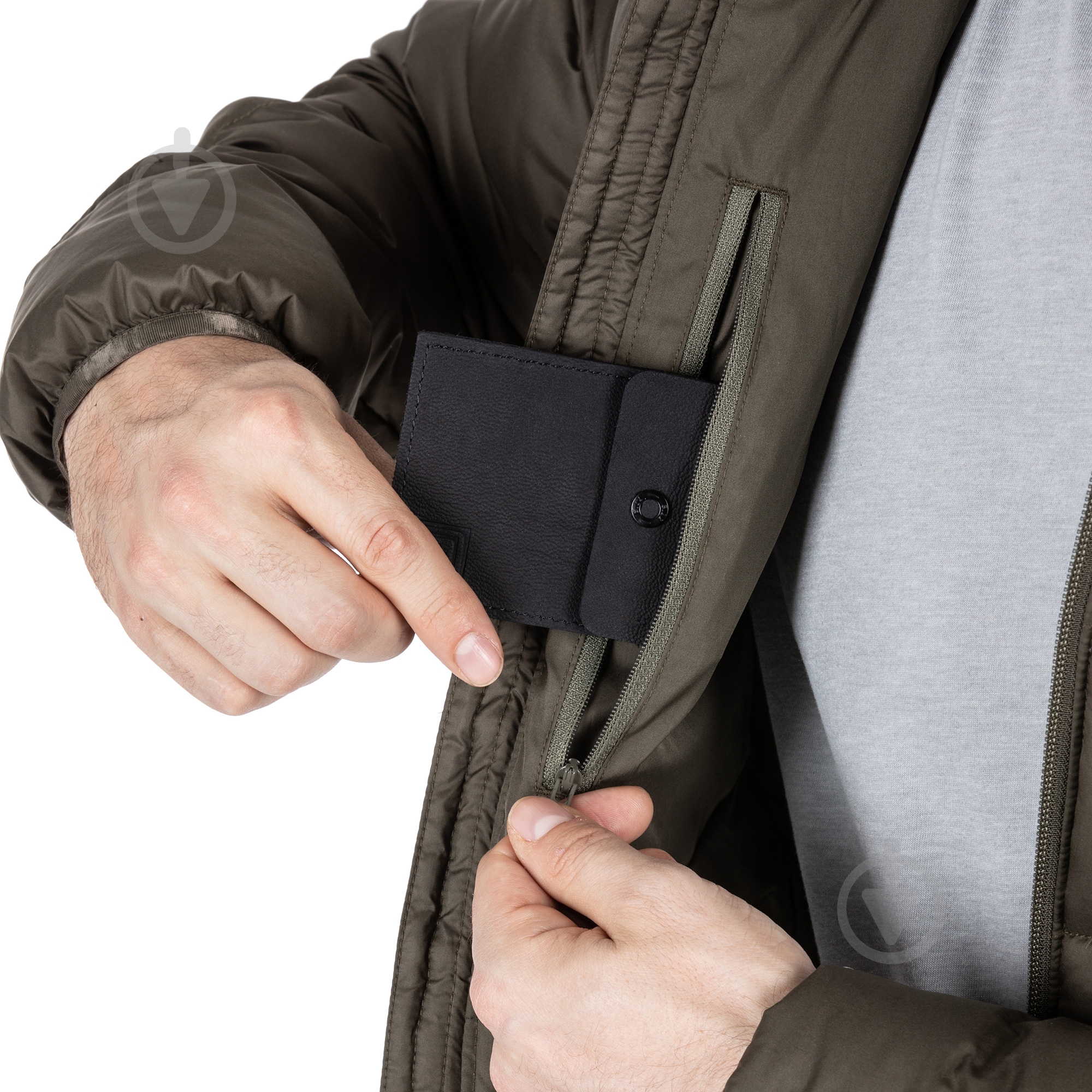 Куртка мужская зимняя 5.11 Tactical "ACADIA DOWN JACKET" 48364-186 р.M зеленая - фото 9 Куртка мужская зимняя 5.11 Tactical "ACADIA DOWN JACKET" 48364-186 р.M зеленая - фото 9