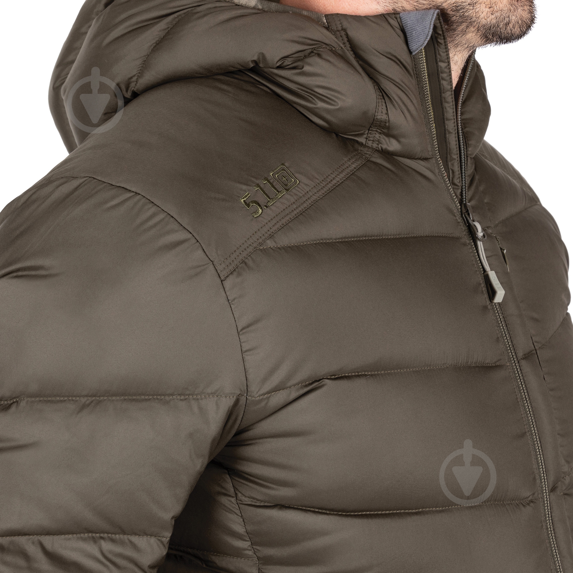 Куртка мужская зимняя 5.11 Tactical "ACADIA DOWN JACKET" 48364-186 р.M зеленая - фото 5 Куртка мужская зимняя 5.11 Tactical "ACADIA DOWN JACKET" 48364-186 р.M зеленая - фото 5