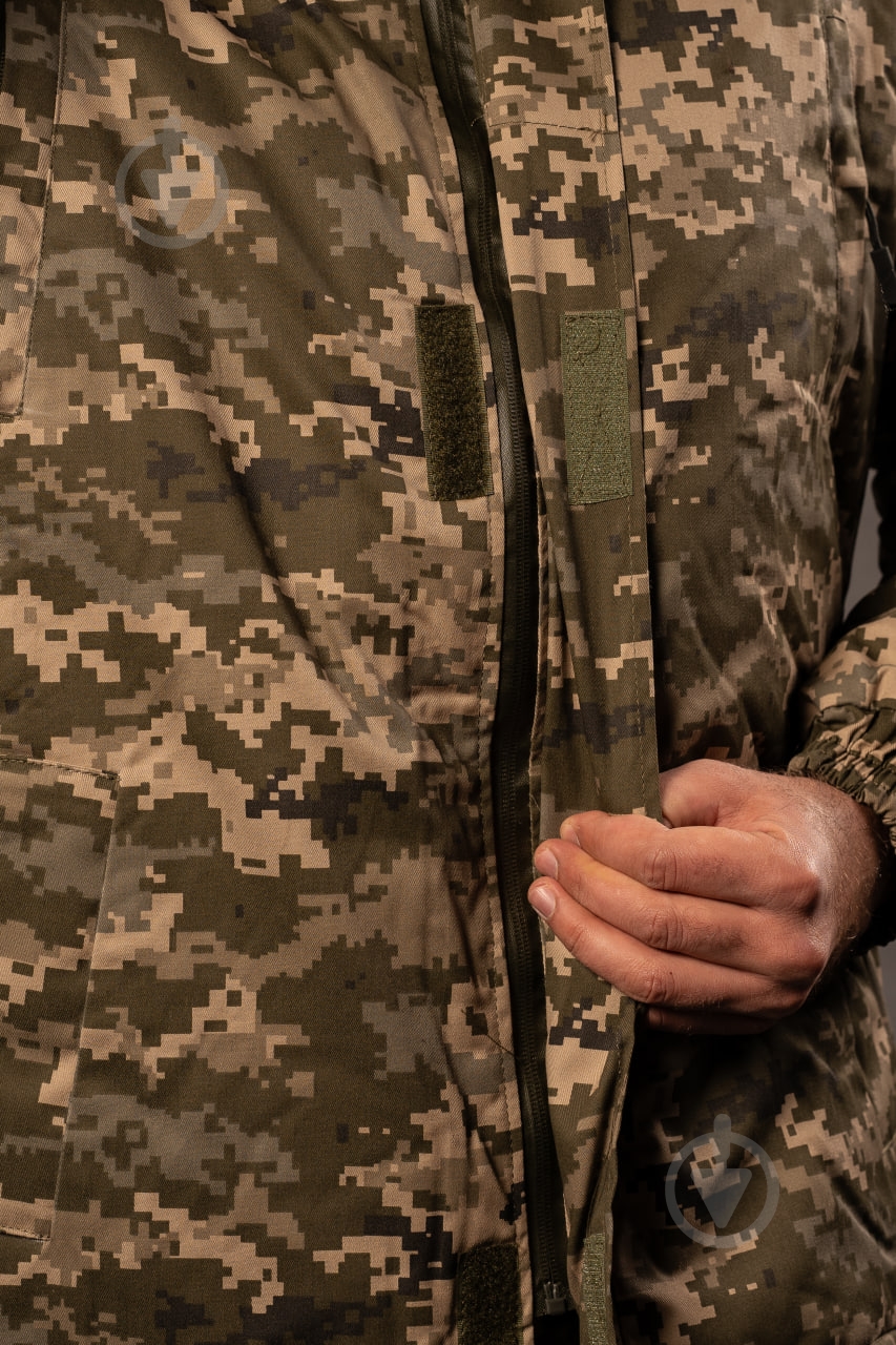 Бушлат мужская зимняя LOGOS-Tac 04-07-00-0006 р.4XL пиксель - фото 6