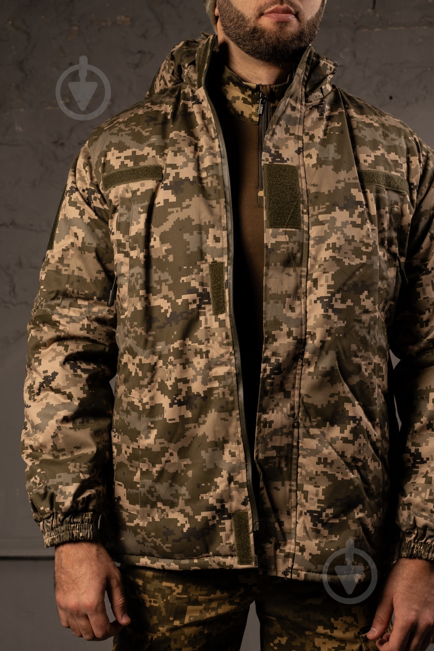 Бушлат мужская зимняя LOGOS-Tac 04-07-00-0006 р.4XL пиксель - фото 1