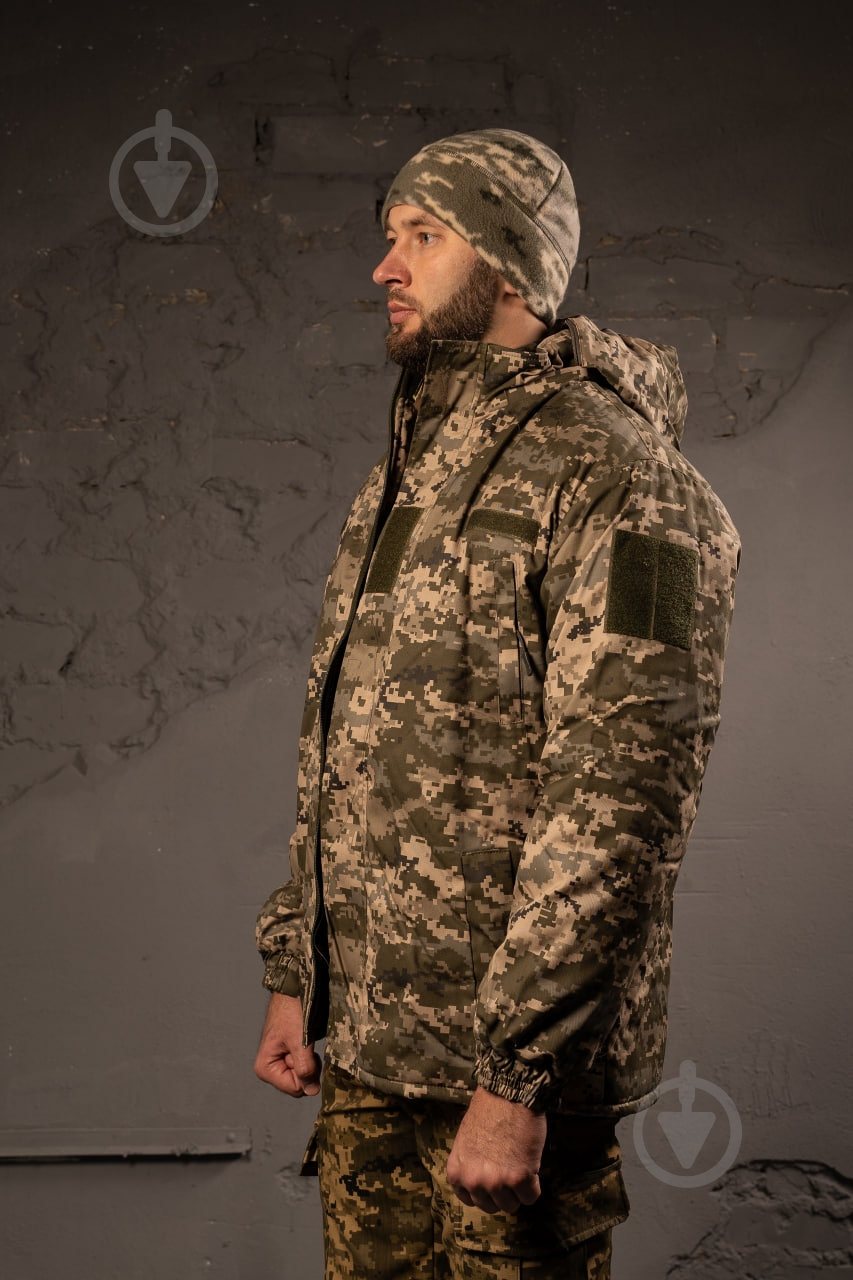 Бушлат мужская зимняя LOGOS-Tac 04-07-00-0006 р.4XL пиксель - фото 4