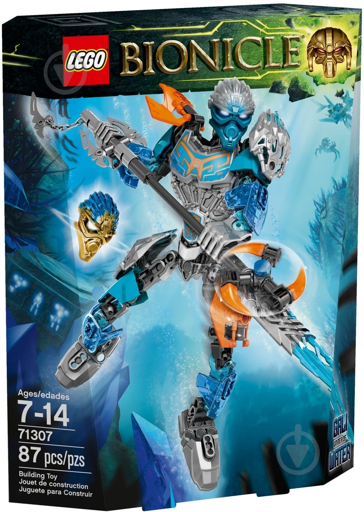Конструктор LEGO Bionicle Повелительница Воды Гали 71307 - фото 5