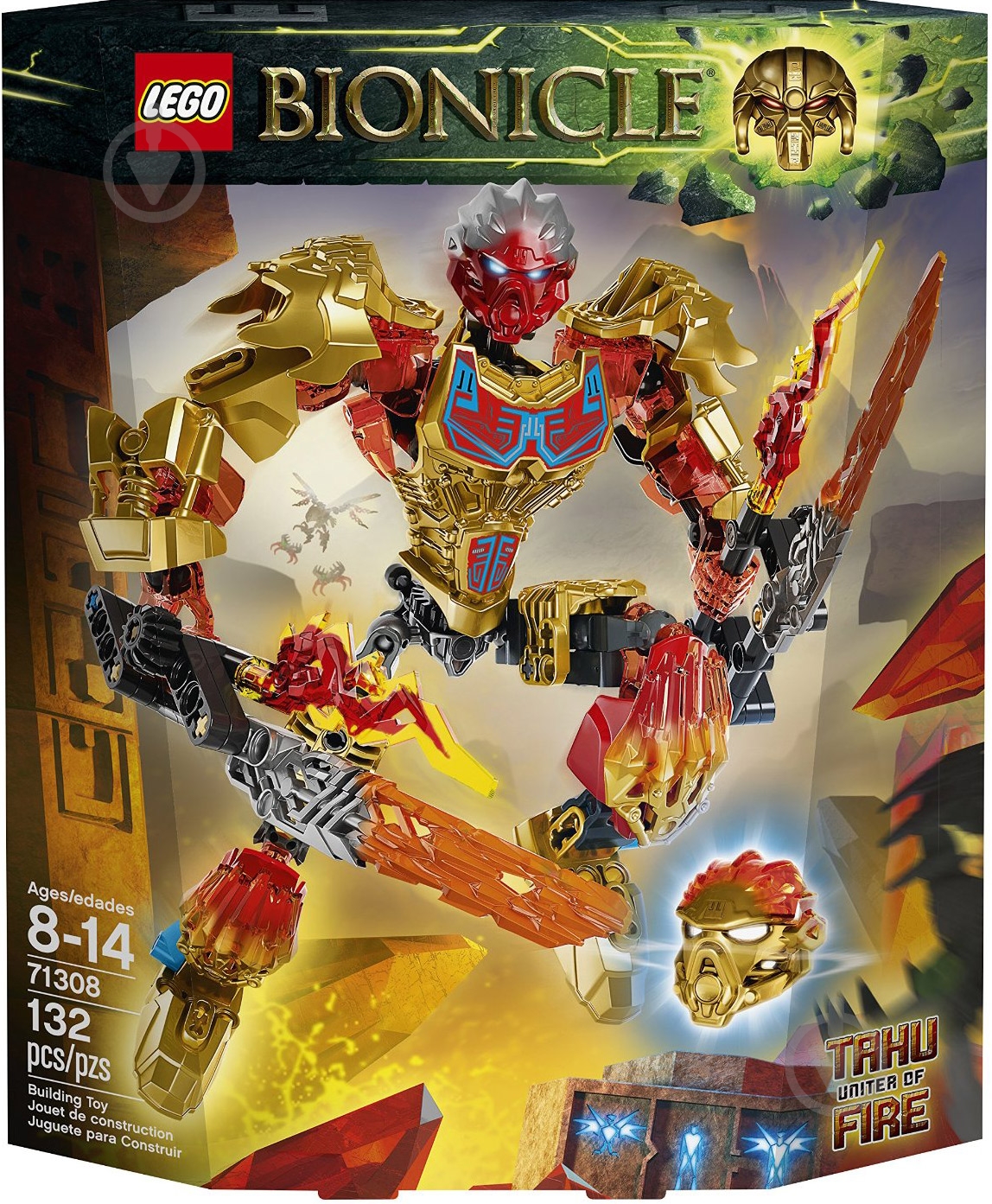 Конструктор LEGO Bionicle Объединитель Огня Таху 71308 - фото 1