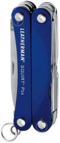 Мультиинструмент Leatherman Squirt PS4 blue 831230 - фото 3 Мультиинструмент Leatherman Squirt PS4 blue 831230 - фото 3