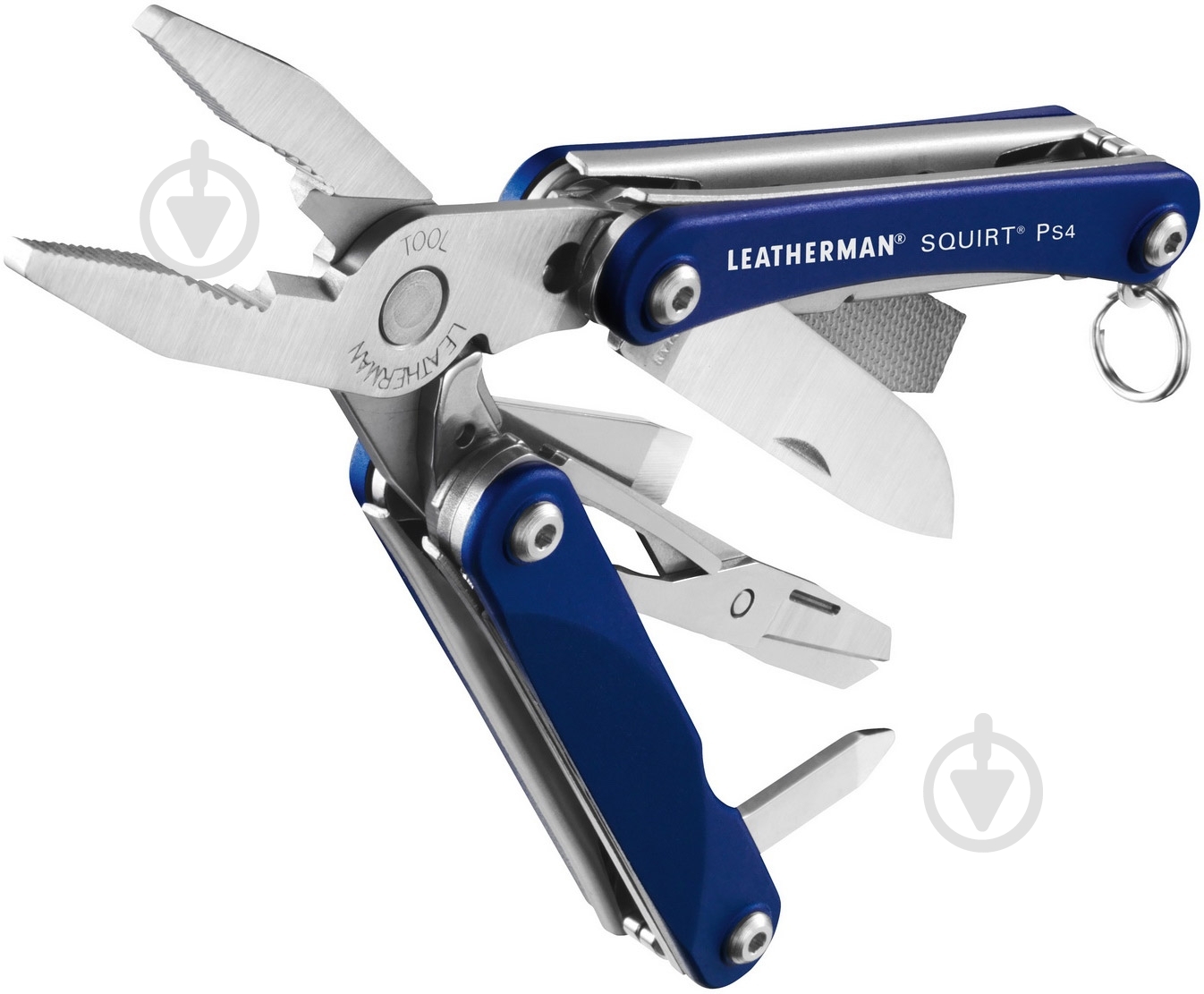 Мультиинструмент Leatherman Squirt PS4 blue 831230 - фото 2 Мультиинструмент Leatherman Squirt PS4 blue 831230 - фото 2