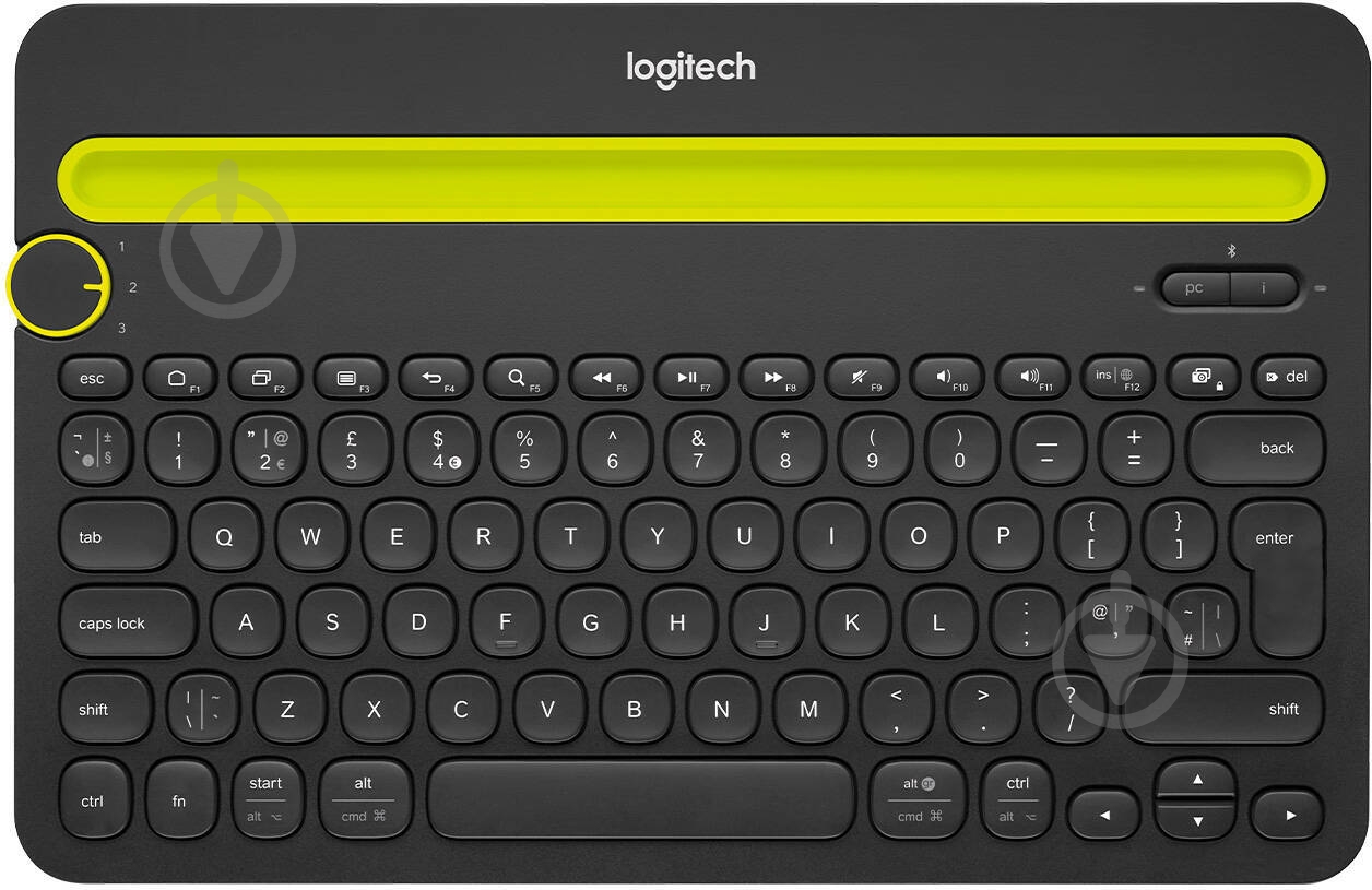 Клавиатура Logitech Multi-Device Keyboard K480 (L920-006368) black - фото 1 Клавиатура Logitech Multi-Device Keyboard K480 (L920-006368) black - фото 1