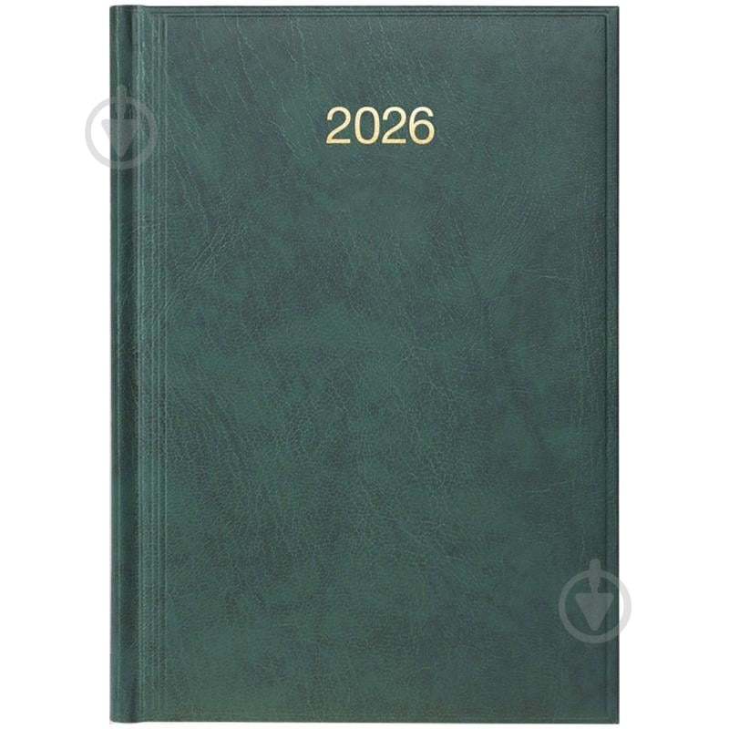 Дневник датированный Стандарт Miradur Brunnen A5 2026 73-795 60 506 зеленый - фото 1