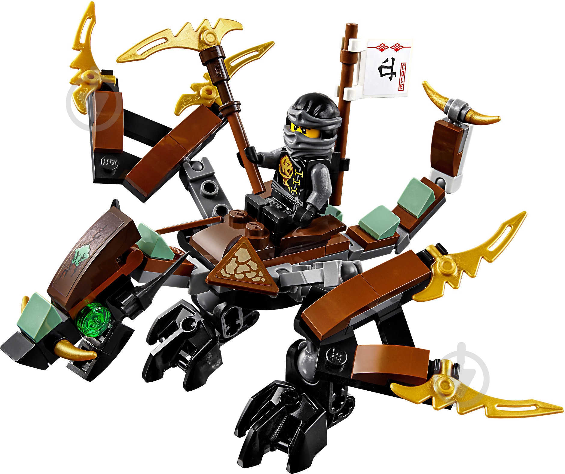 Конструктор LEGO Ninjago Дракон Коула 70599 - фото 4