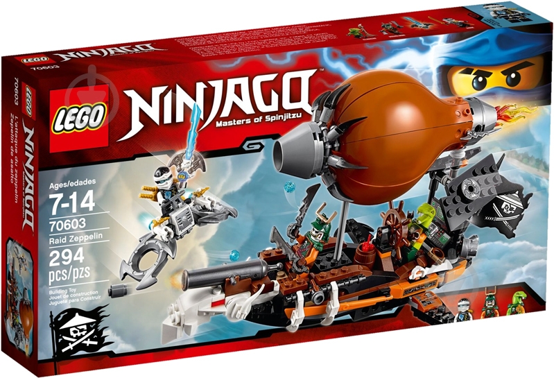 ᐉ Конструктор LEGO Ninjago Дирижабль-штурмовик 70603 • Купить в