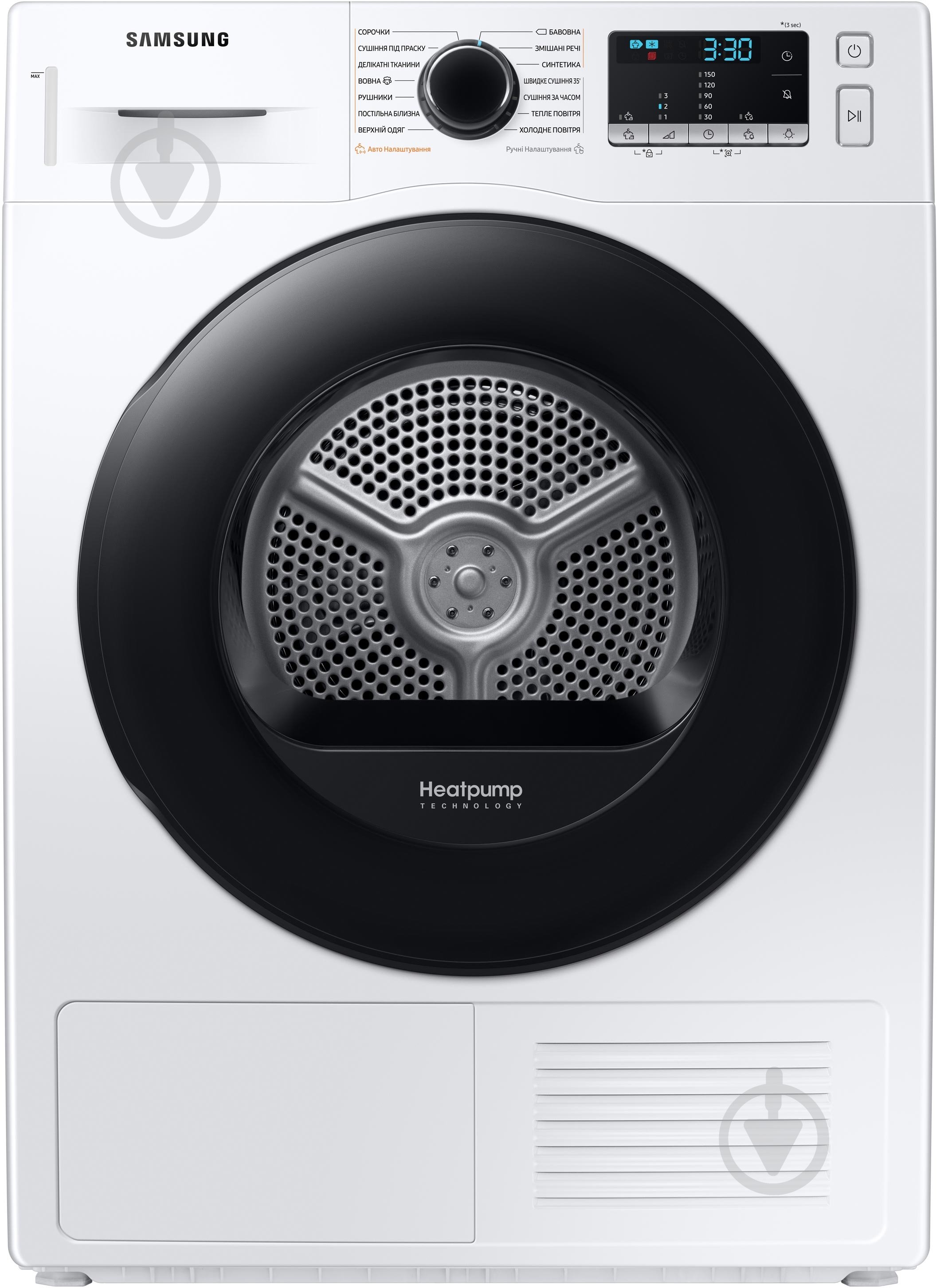 Сушильна машина Samsung DV90TA040AE/UA - фото 1