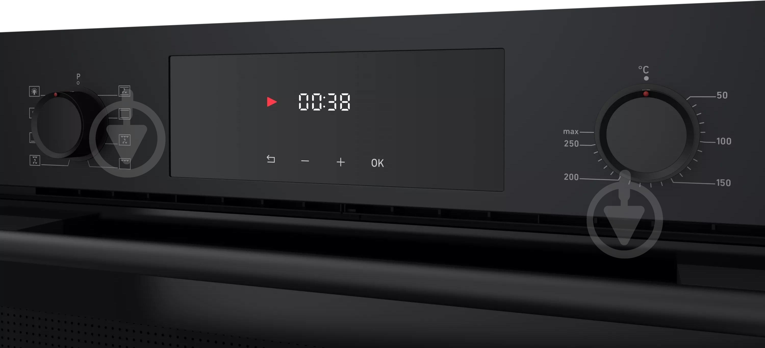 Духовой шкаф Perfelli PRIME 6D8 NERO - фото 4