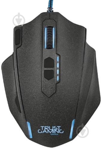 Мышь Trust GXT 155 (20411) grey/blue (6237033) - фото 1 Мышь Trust GXT 155 (20411) grey/blue (6237033) - фото 1