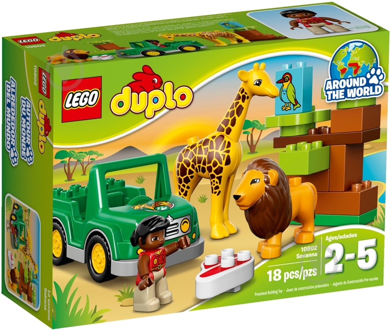 Конструктор LEGO DUPLO Саванна 10802 - фото 1