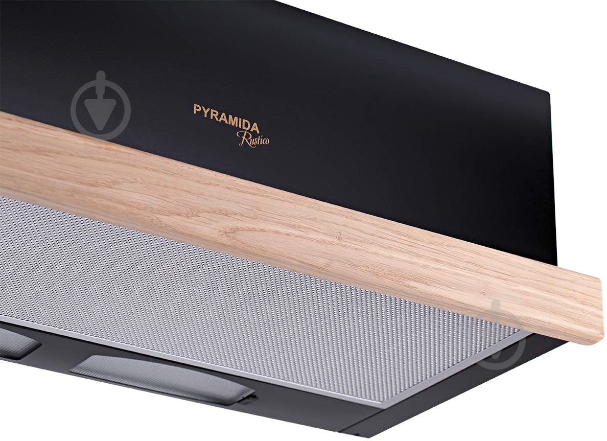 Вытяжка Pyramida TL 60 WOOD BLACK - фото 2 Вытяжка Pyramida TL 60 WOOD BLACK - фото 2