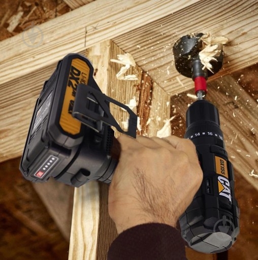 Шуруповерт ударний акумуляторний CAT DX155.1 - фото 4 Шуруповерт ударний акумуляторний CAT DX155.1 - фото 4