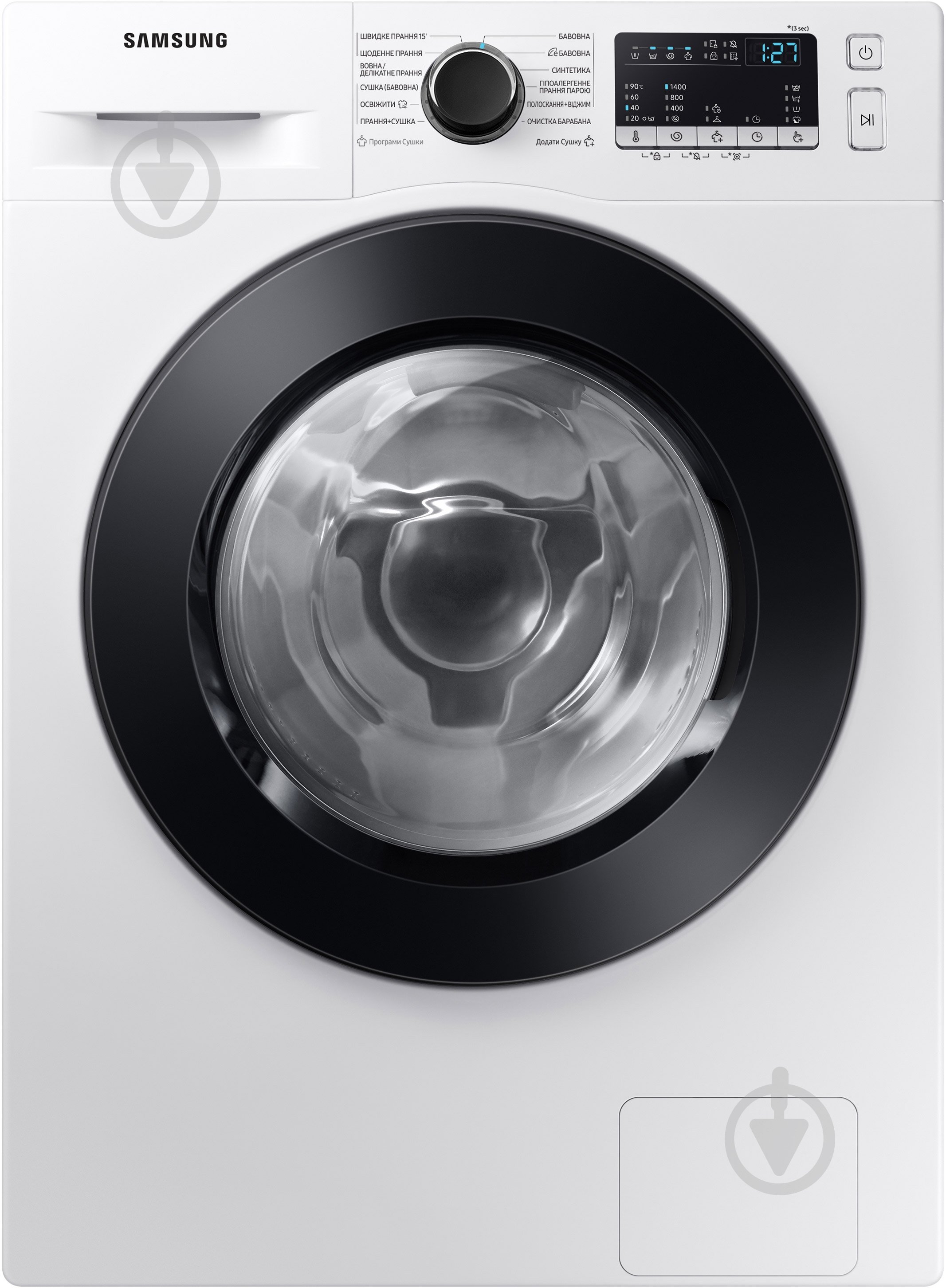 Пральна машина із сушкою Samsung WD70T4047CE/UA - фото 1