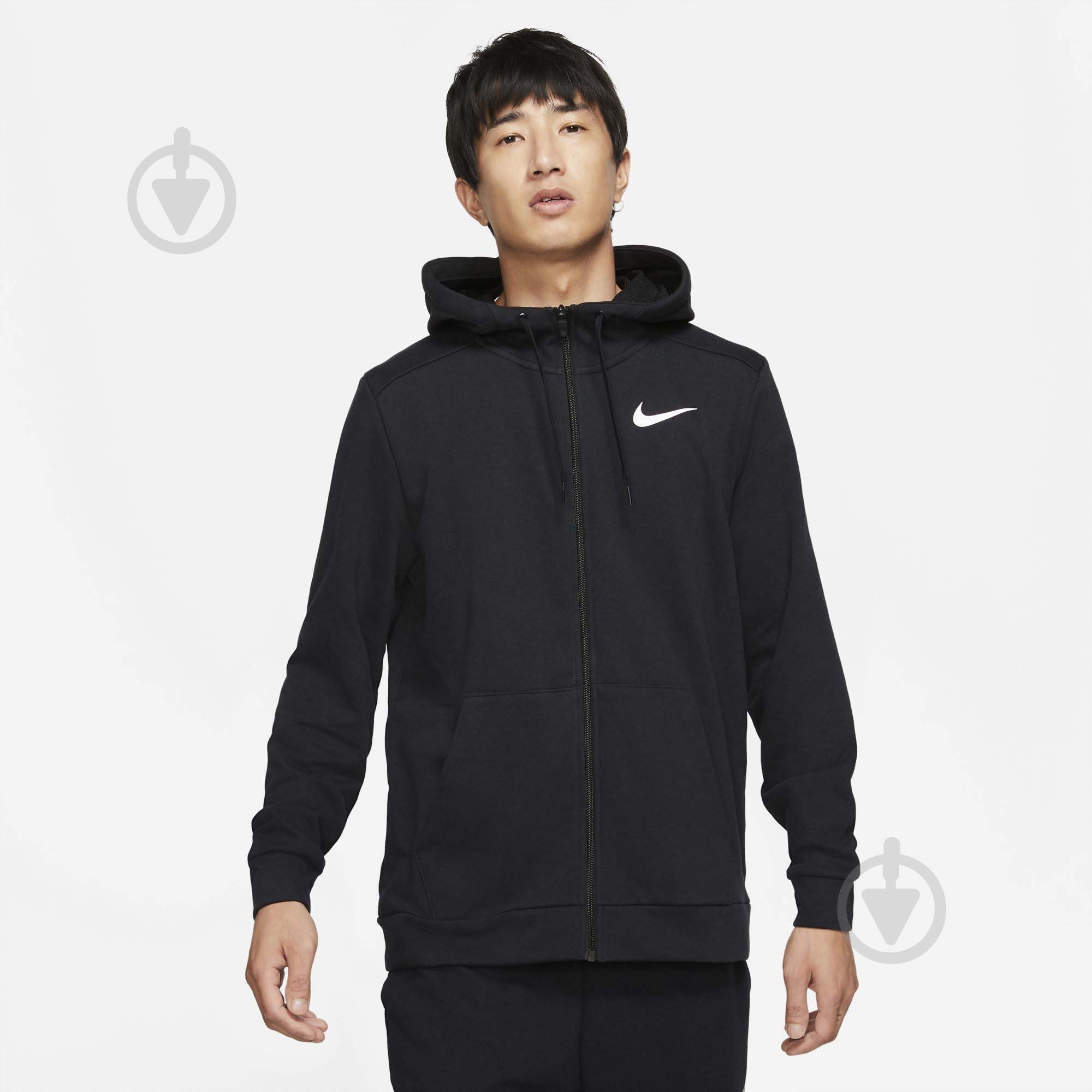 Джемпер Nike DF HDIE FZ FL CZ6376-010 р.2XL черный - фото 1