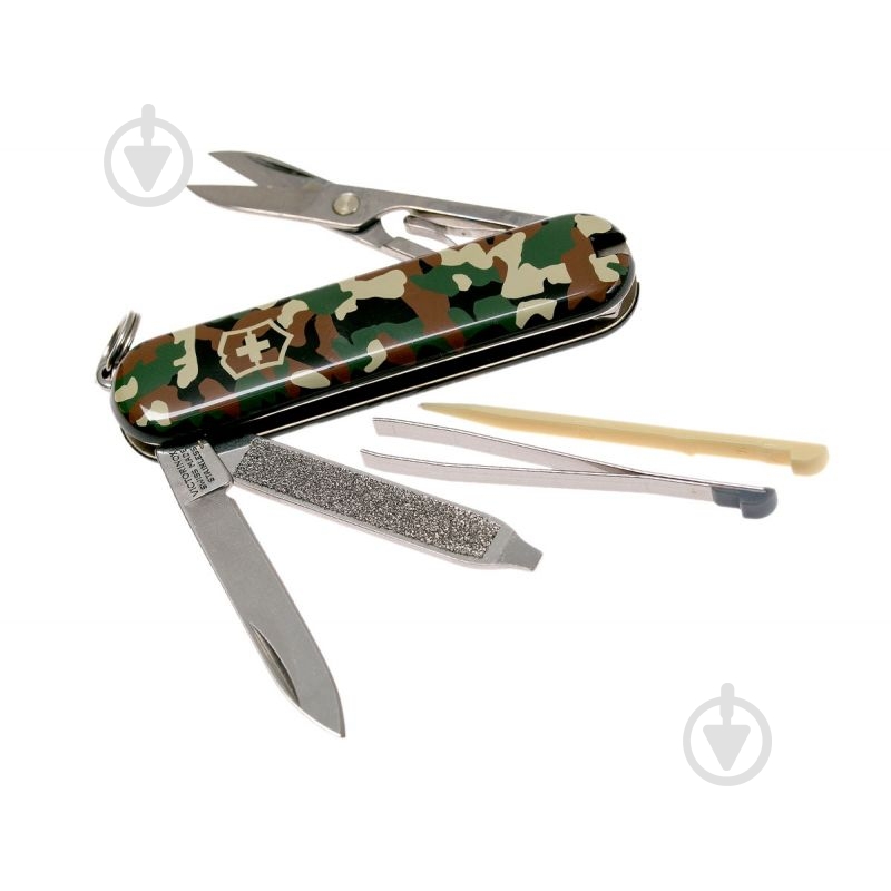 Нож швейцарский Victorinox Сlassic-SD camo 0.6223.94 - фото 3