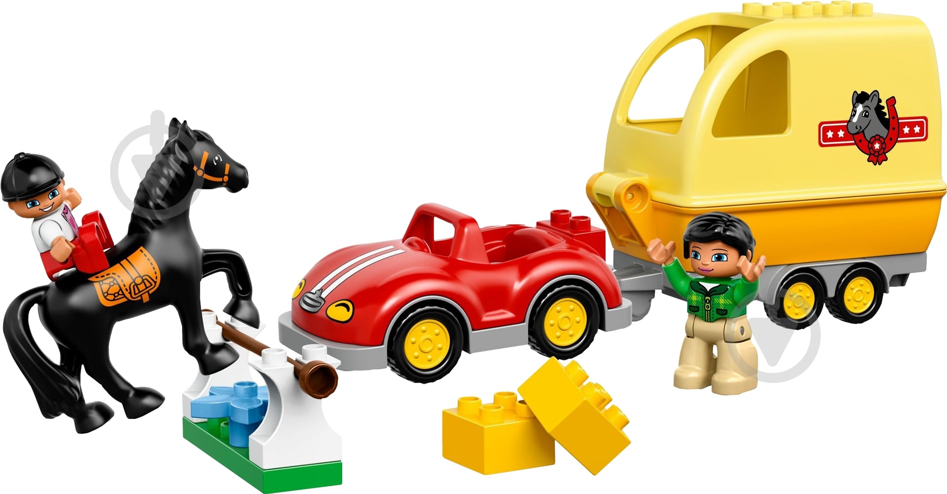 Конструктор LEGO DUPLO Фургон для лошадок 10807 - фото 2