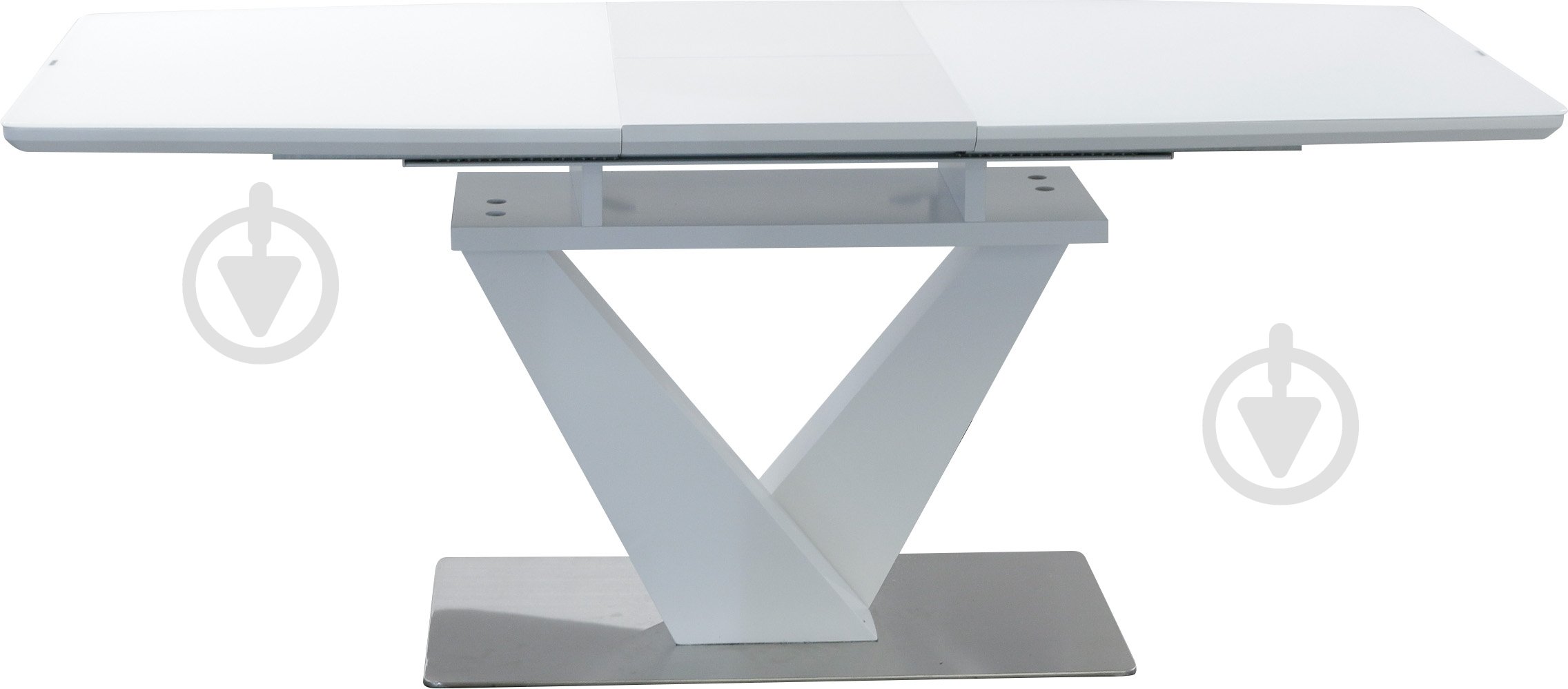 УЦЕНКА! Стол обеденный Центр Меблів Борнео 1400(1800)x800x750мм белый/белый (УЦ №2496) - фото 4 УЦЕНКА! Стол обеденный Центр Меблів Борнео 1400(1800)x800x750мм белый/белый (УЦ №2496) - фото 4