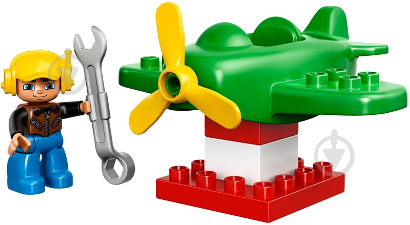 Конструктор LEGO DUPLO Маленький самолет 10808 - фото 3 Конструктор LEGO DUPLO Маленький самолет 10808 - фото 3
