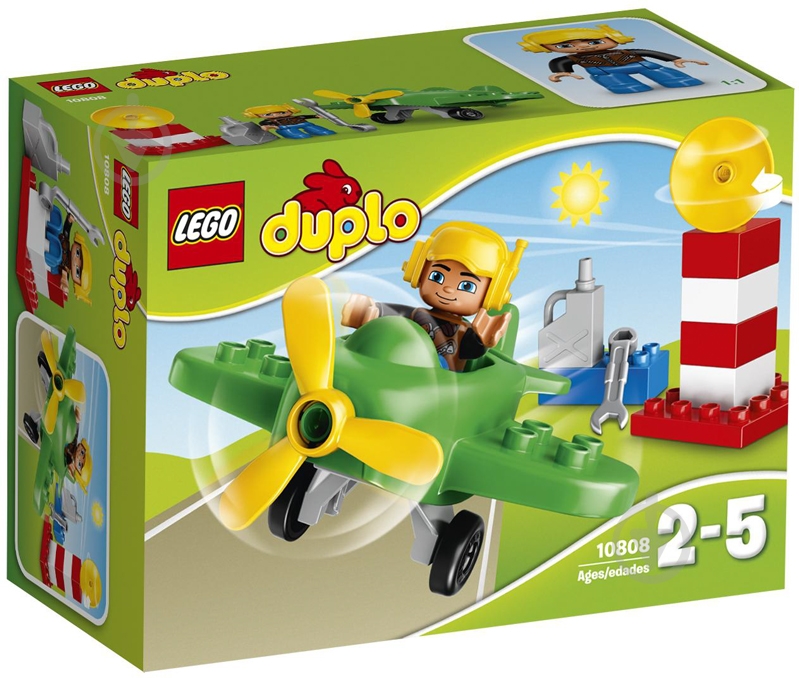 Конструктор LEGO DUPLO Маленький самолет 10808 - фото 1 Конструктор LEGO DUPLO Маленький самолет 10808 - фото 1