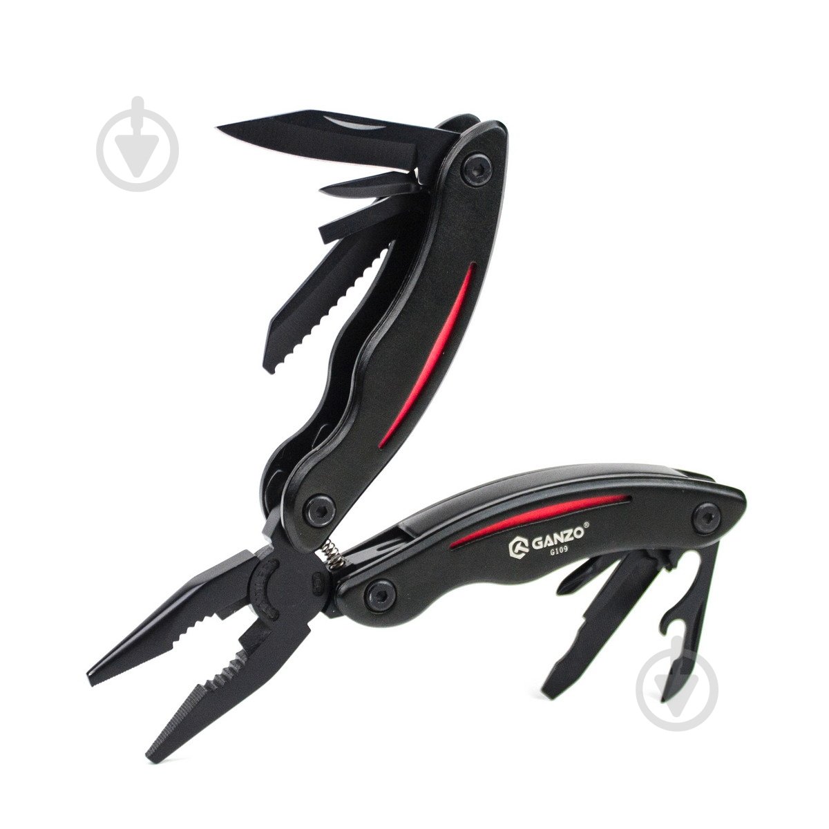 Мультитул Ganzo Multi Tool, 10 функций G109 - фото 1