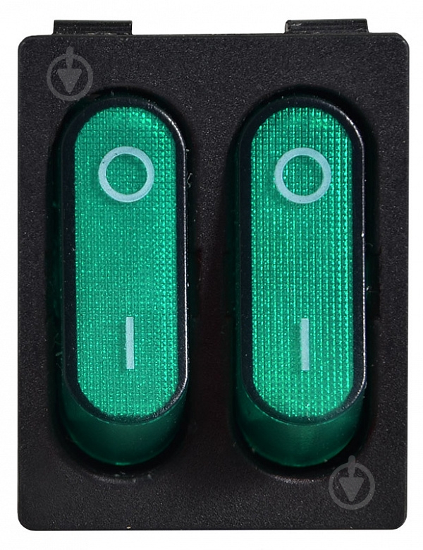 Кнопка Аско-Укрем KCD2-5-2101N GR/B 220V A0140040118 - фото 2