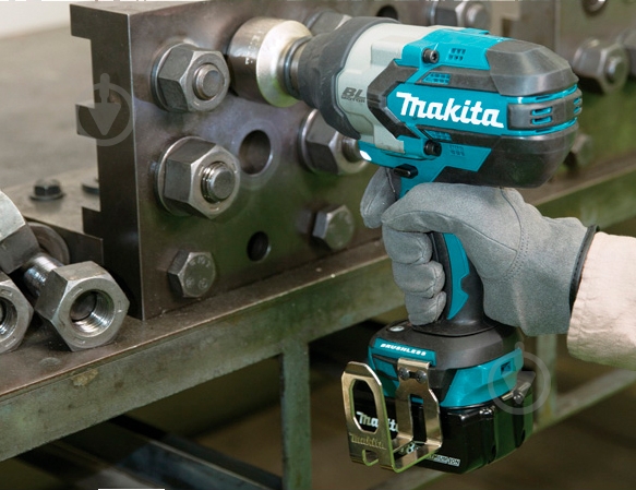 Гайковерт ударний акумуляторний Makita SET-DTW1002KIT - фото 2