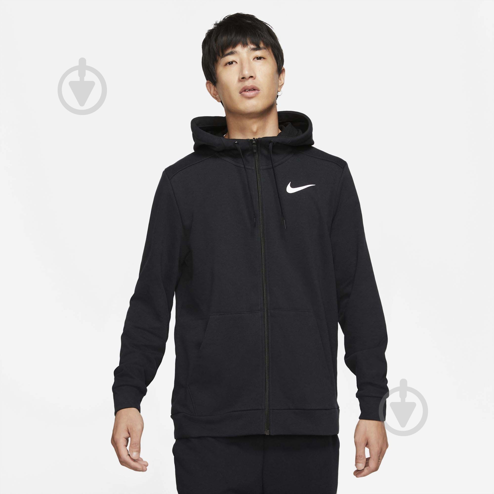 Джемпер Nike DF HDIE FZ FL CZ6376-010 р.XL чорний - фото 1 Джемпер Nike DF HDIE FZ FL CZ6376-010 р.XL чорний - фото 1