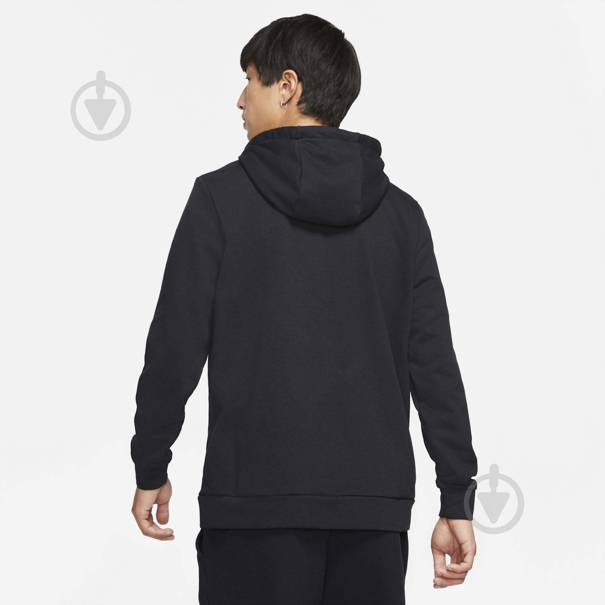 Джемпер Nike DF HDIE FZ FL CZ6376-010 р.XL чорний - фото 2 Джемпер Nike DF HDIE FZ FL CZ6376-010 р.XL чорний - фото 2