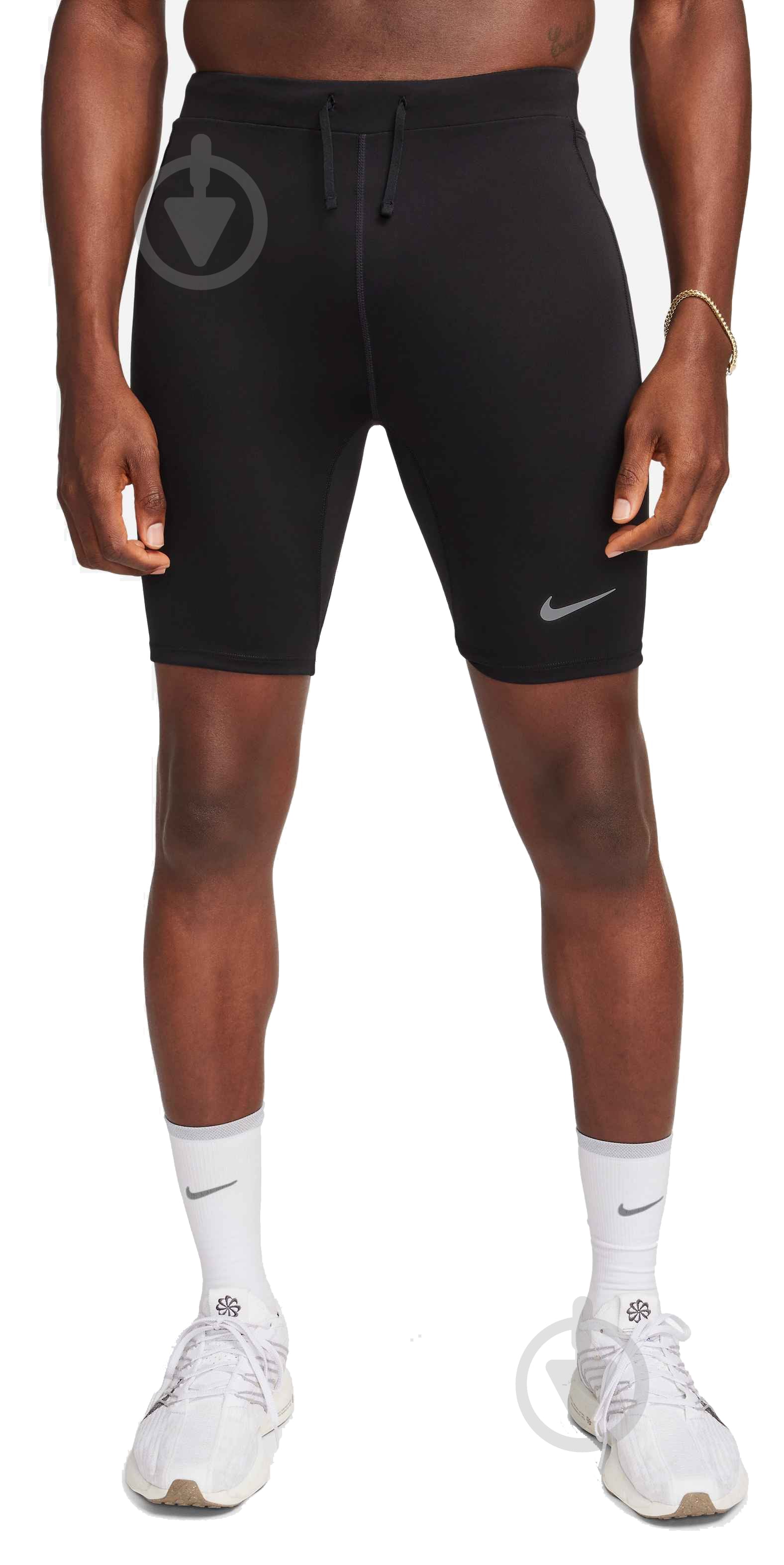 ᐉ Тайтсы Nike M NK DF FAST BF HALF TIGHT FN3371-010 р.XL черный