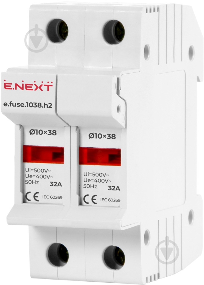Держатель предохранителей E.NEXT i0300002 - фото 1 Держатель предохранителей E.NEXT i0300002 - фото 1