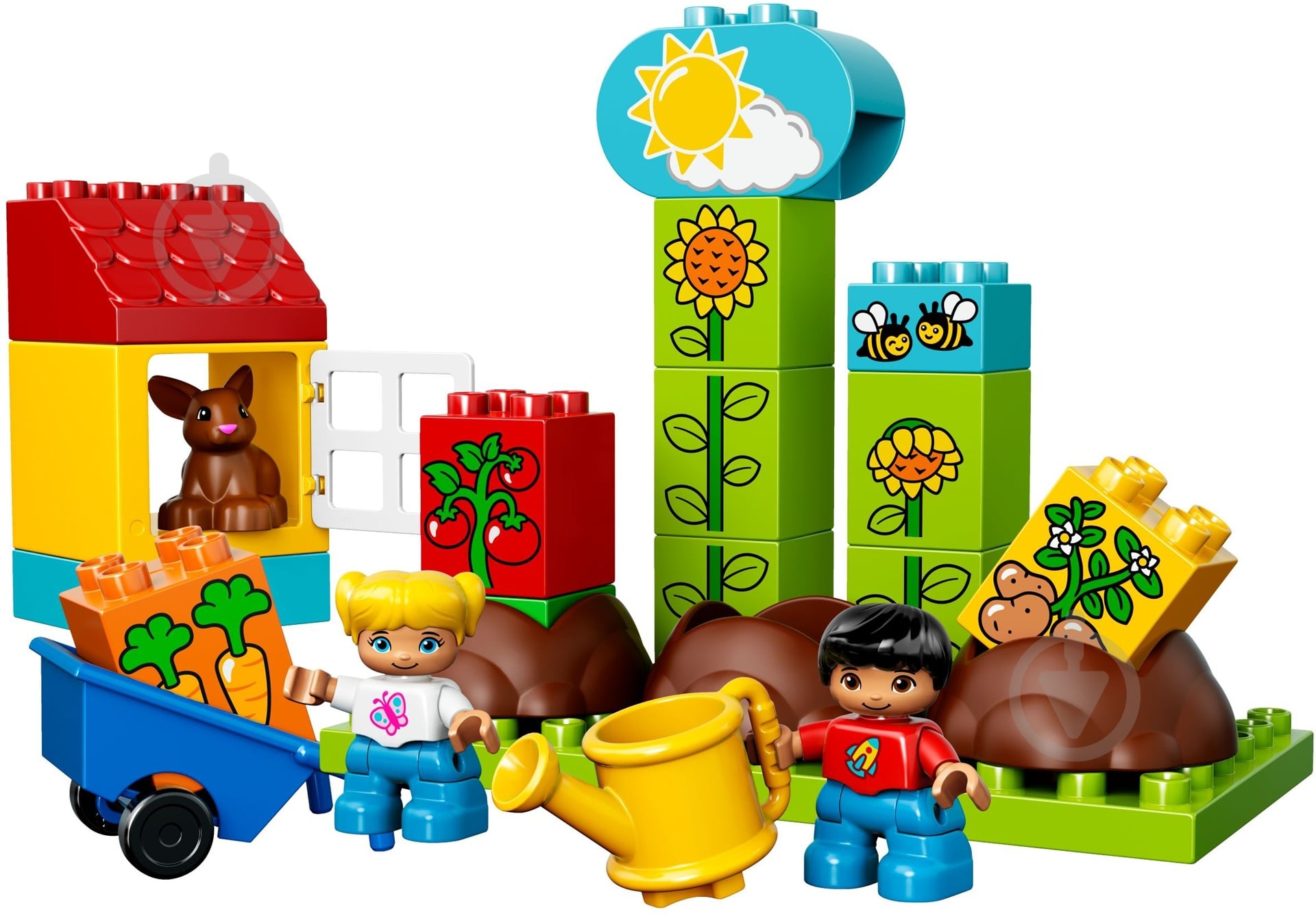 Конструктор LEGO DUPLO Мой первый сад 10819 - фото 2