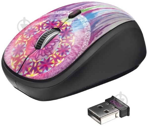 Мышь Trust Yvi Wireless Mouse (20252) dream catcher (6211365) - фото 1
