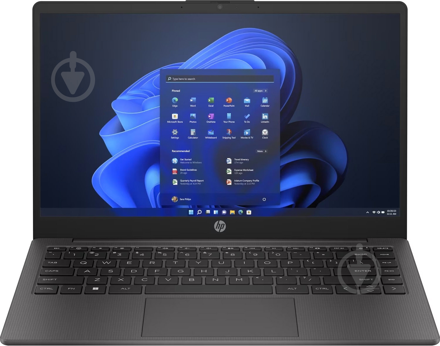 Ноутбук HP 245-G10 14" (85A08EA) black - фото 1