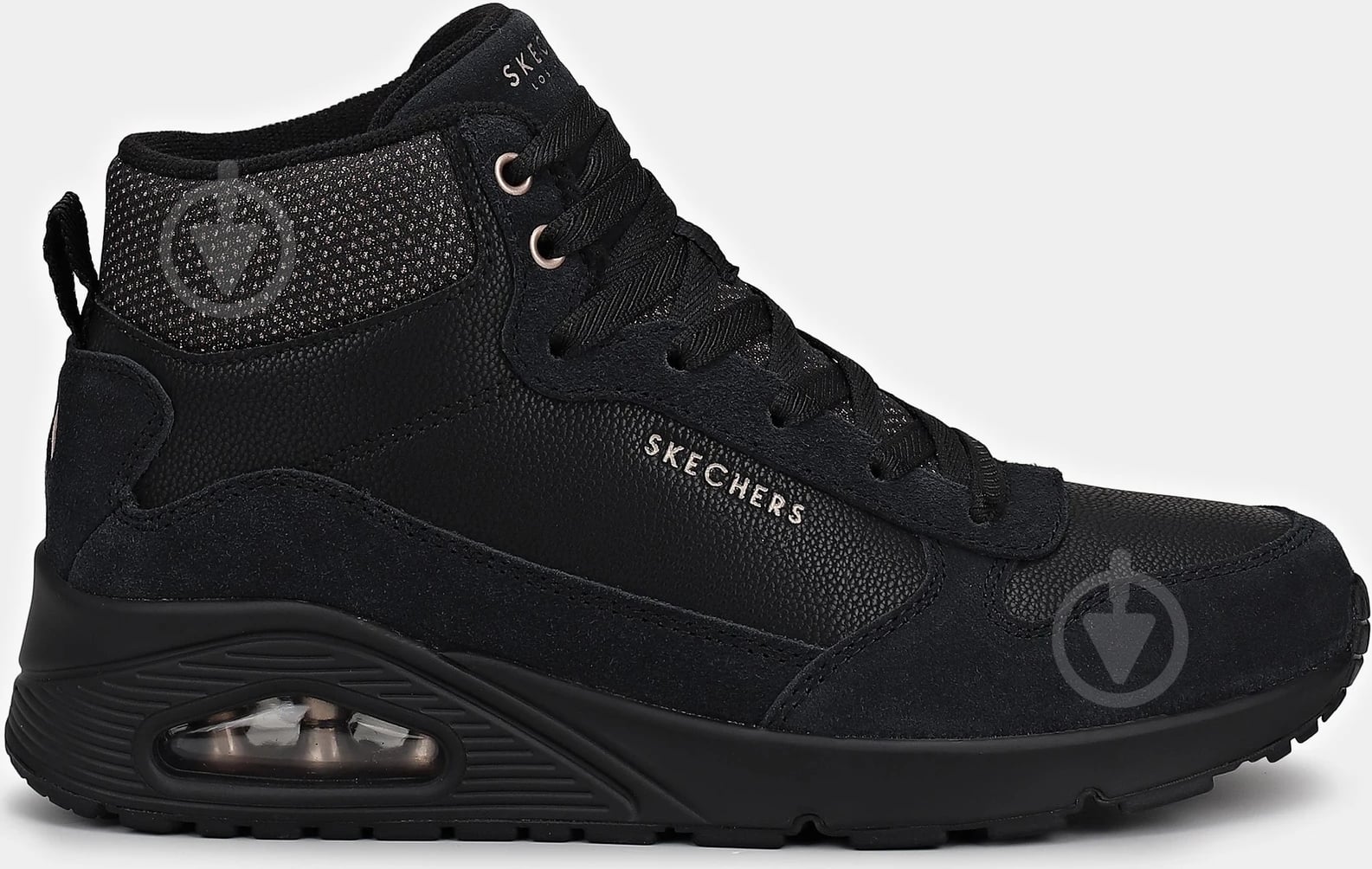 Ботинки Skechers UNO 177181 BBK р.36,5 черный - фото 1 Ботинки Skechers UNO 177181 BBK р.36,5 черный - фото 1