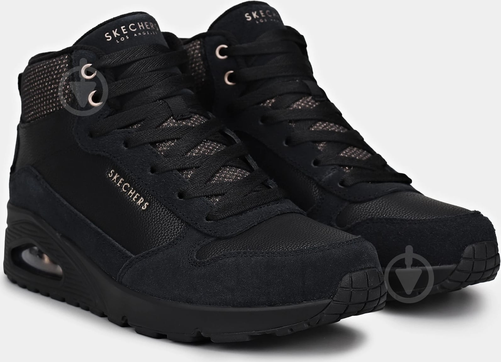 Ботинки Skechers UNO 177181 BBK р.37 черный - фото 5