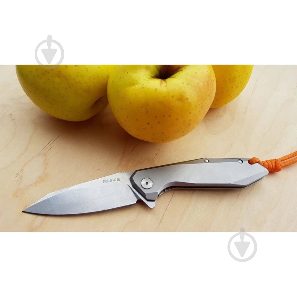 Нож складной Ruike серый P135-SF - фото 7