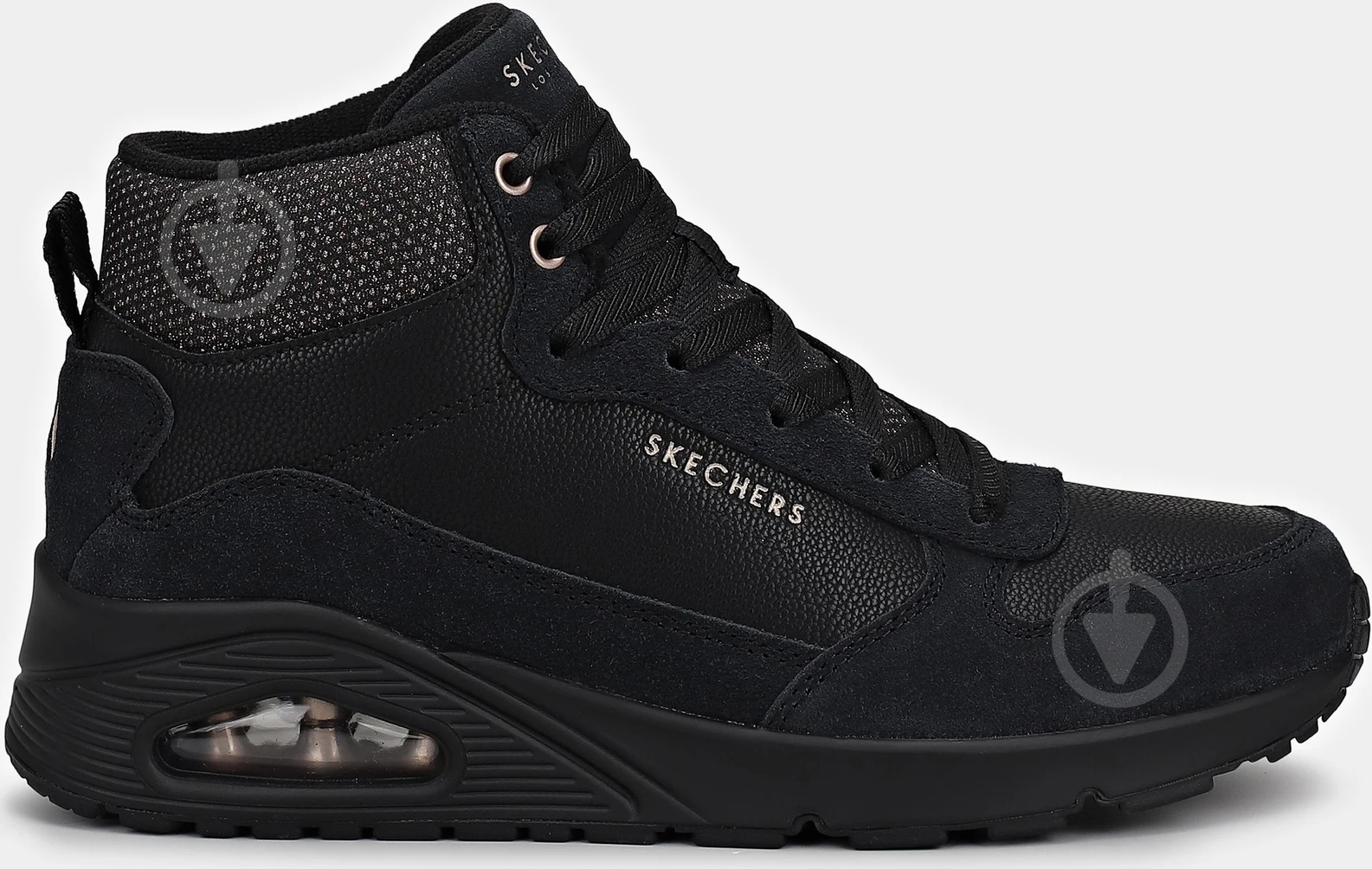 Ботинки Skechers UNO 177181 BBK р.38 черный - фото 1