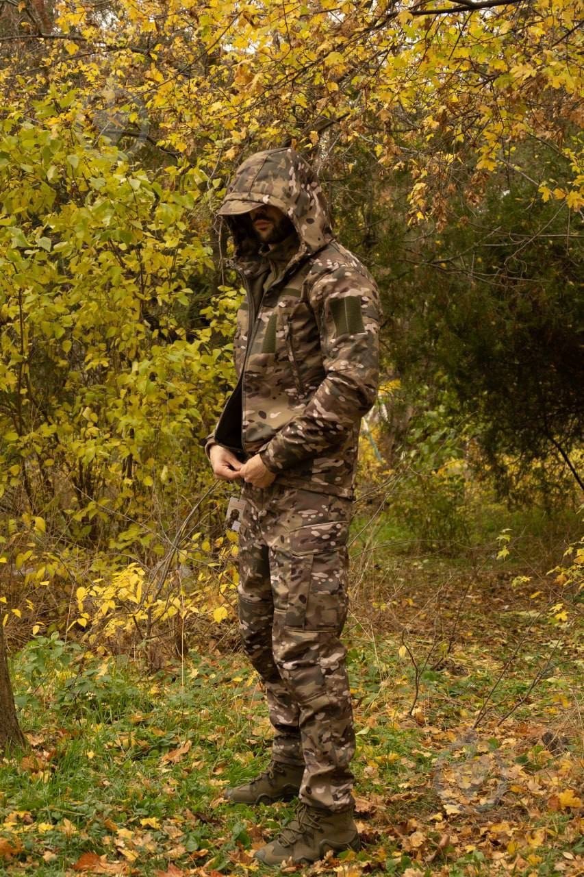 Куртка мужская демисезонная LOGOS-Tac тактическая "Softshell" теплая, под шеврон 04-07-00-0012 р.L multicam - фото 9 Куртка мужская демисезонная LOGOS-Tac тактическая "Softshell" теплая, под шеврон 04-07-00-0012 р.L multicam - фото 9