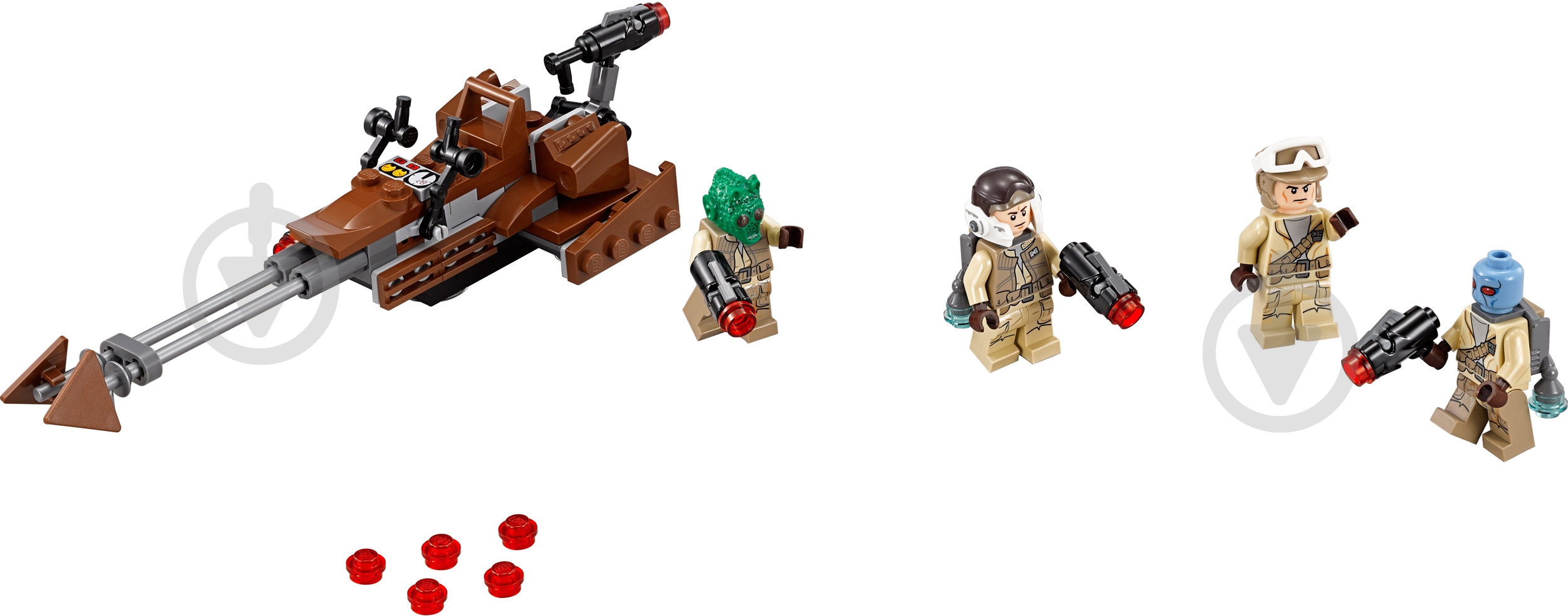 Конструктор LEGO Star Wars Бойовий набір повстанців 75133 - фото 2
